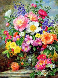 Bloemen Diamond painting 30cm x 40cm.